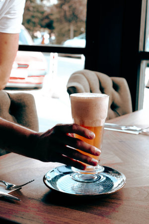 Tropical cocktails with a refreshing twistの写真素材