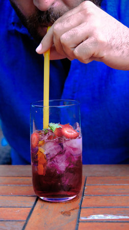 Creative cocktails with a touch of luxury