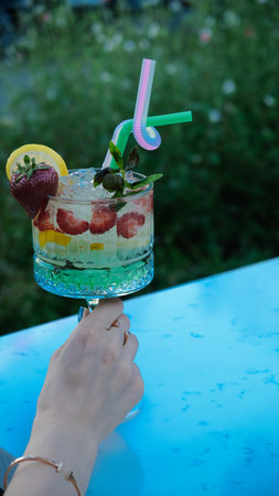 A variety of cocktails to suit every tasteの写真素材