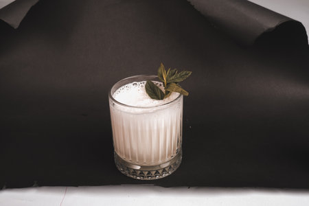 Creative cocktails with exotic flavorの写真素材