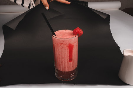 Cocktails with vibrant colors and bold flavorsの写真素材