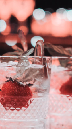 Fun and fruity cocktails for summer celebrationsの写真素材