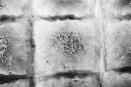 Baklava Pyramid â Creative Dessert Arrangementの写真素材