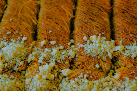 Sweet layers of perfection in every biteの写真素材