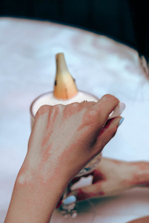 Fruit-infused cocktails for a refreshing tasteの写真素材