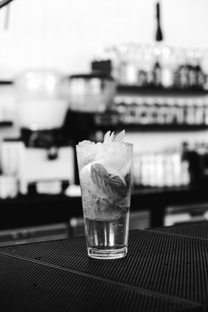 Creative cocktails with exotic flavorの写真素材