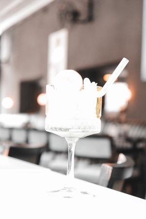 Cocktails with vibrant colors and bold flavorsの写真素材