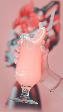Fun and fruity cocktails for summer celebrationsの写真素材