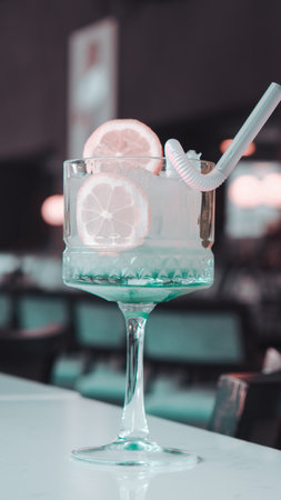 Creative cocktails with a touch of luxuryの写真素材