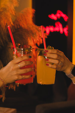 Tropical cocktails with a refreshing twist