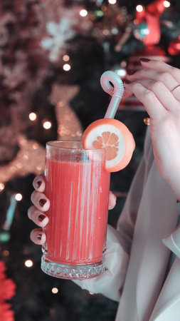 Fun and fruity cocktails for summer celebrationsの写真素材