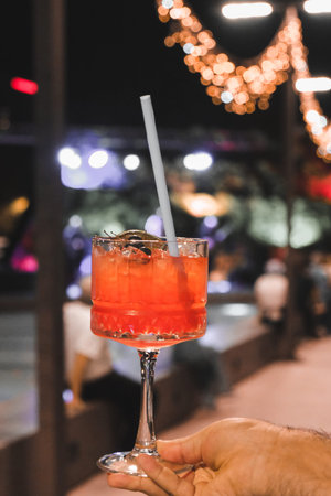 Tropical cocktails with a refreshing twist
