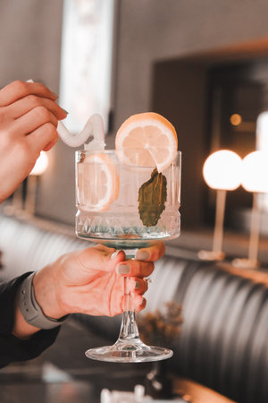 Fun and fruity cocktails for summer celebrationsの写真素材