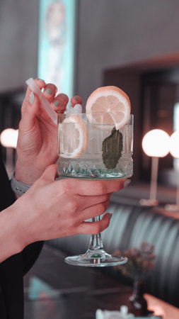 Cocktails with vibrant colors and bold flavors