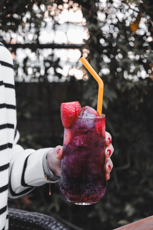 Freshly mixed cocktails with premium spirits