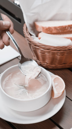 Delicious Soup, Vegetable Soup, Bowlの写真素材