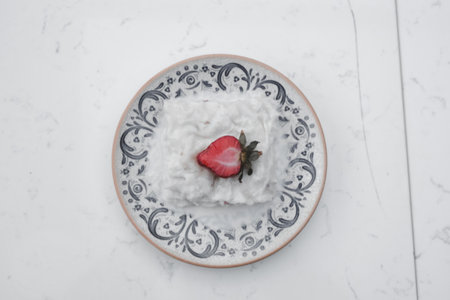 Traditional Ramadan Dessert Gullacの写真素材