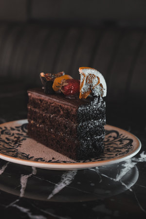 Elegant Layered Cakeの写真素材