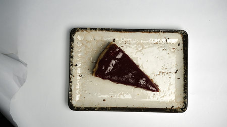 Homemade Cream Cake in Natural Light