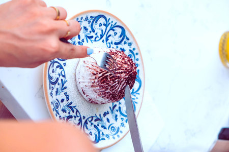 Creative Pastry Art: Birthday Cake with Modern Design