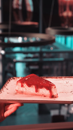 Delicious Birthday Cake with Colorful Sprinklesの写真素材