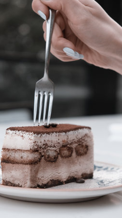 Close-up of a Beautiful Birthday Cake Decorationの写真素材