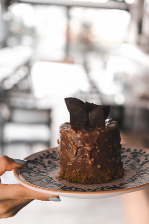 Creative Pastry Art: Birthday Cake with Modern Design