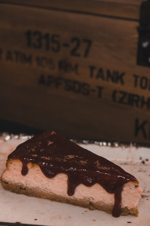 Delicious Birthday Cake with Colorful Sprinklesの写真素材