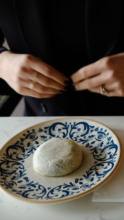 Chocolate inside thin baked dough. Turkish name is bomb.