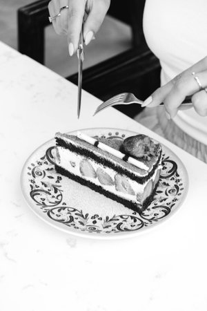 Festive Celebration Cake with Candles
