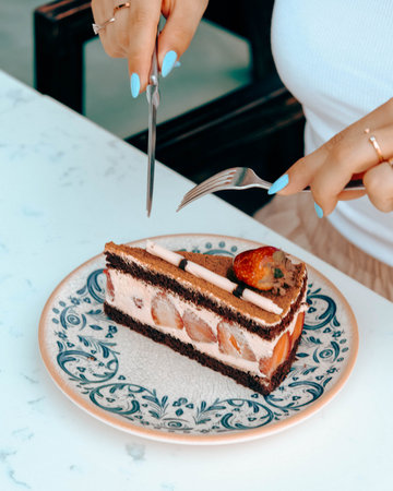 Rich and Indulgent Coffee Cake with a Streusel Topping