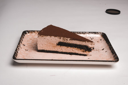 Festive Celebration Cake with Candlesの写真素材