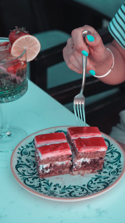 Creative Pastry Art: Birthday Cake with Modern Design