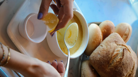 Delicious Soup, Vegetable Soup, Bowl