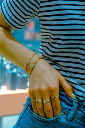 Beautiful Gold and Diamond Cocktail Jewelry