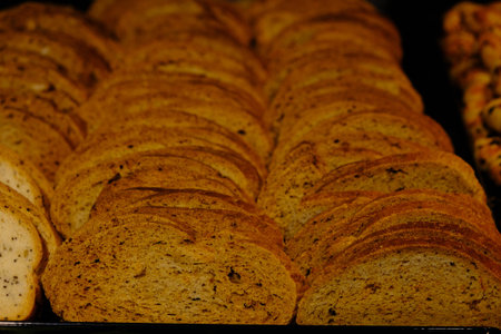 Group of associated cookies. Chocolate chip, oatmeal raisin, white chocolate
