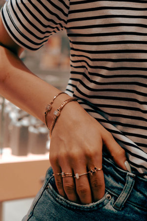 Beautiful Gold and Diamond Cocktail Jewelry