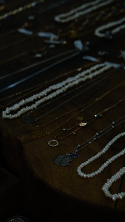 Bold and Elegant Diamond and Gold Statement Piecesの写真素材