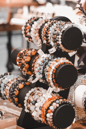 Luxurious Jewelry Pieces: Gold and Diamonds Togetherの写真素材