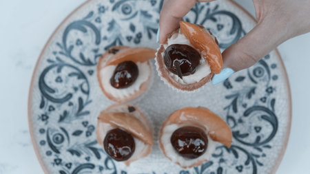 A light, creamy eclair that melts in your mouth