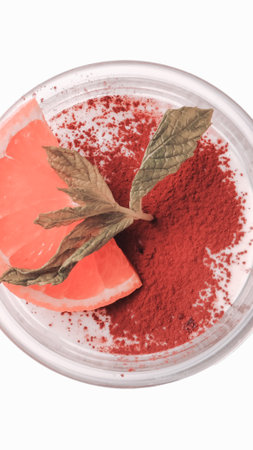 Delicious profiteroles with chocolate on the tableの写真素材