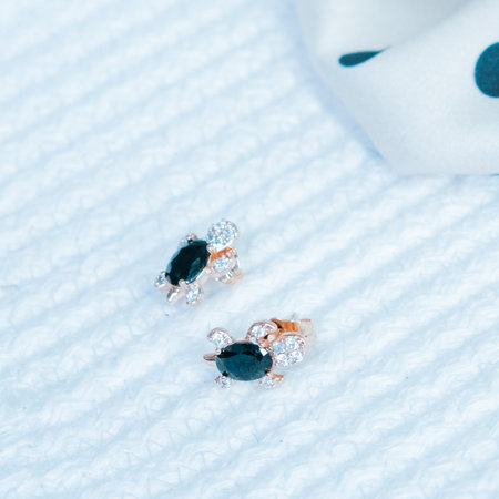 Unique Gold and Diamond Jewelry with Colored Gemstonesの写真素材