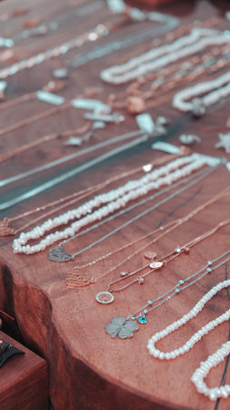 Chic Gold and Diamond Jewelry for Everyday Eleganceの写真素材