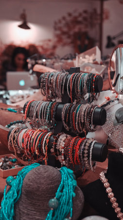 Classic Gold and Diamond Wedding Jewelry Setsの写真素材