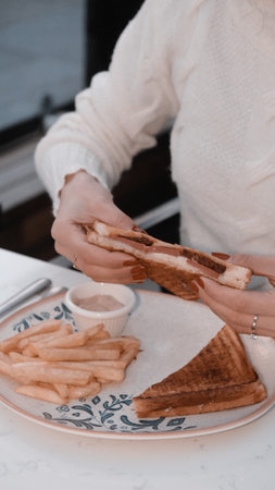 Traditional breakfastの写真素材