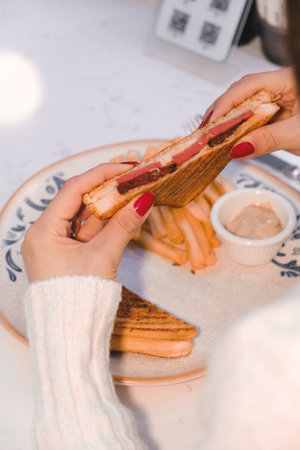 Traditional breakfastの写真素材