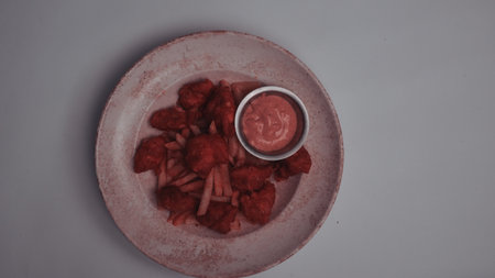 Turkish snack and breakfast meal.の写真素材