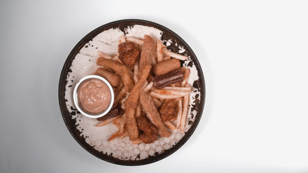 Turkish snack and breakfast meal.の写真素材