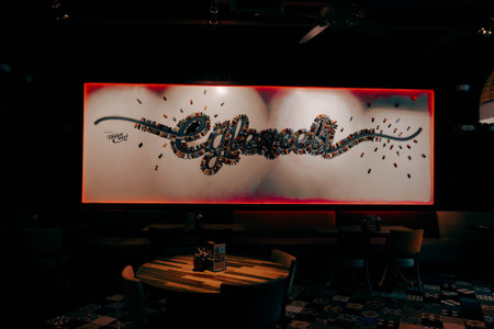 Piece of art at Expo, universal exposition on the theme of food in Milanの写真素材