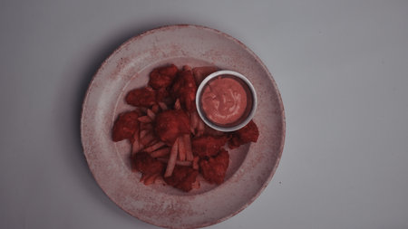 Turkish snack and breakfast meal.の写真素材